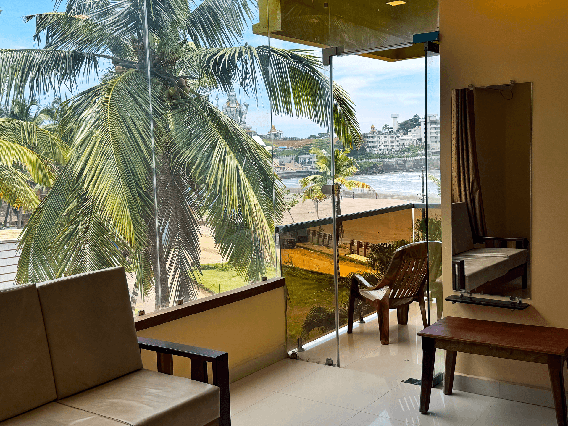 Family enjoying stay at KVK Beach Residency