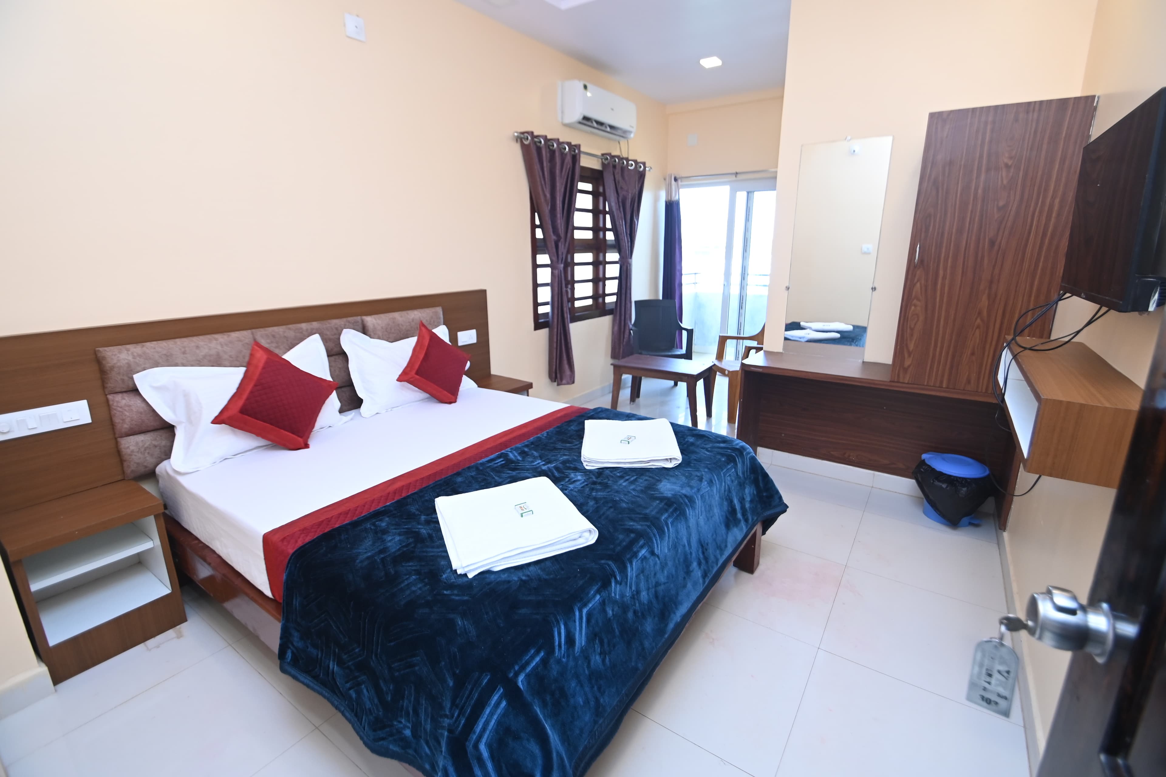 Luxury room at KVK Beach Residency