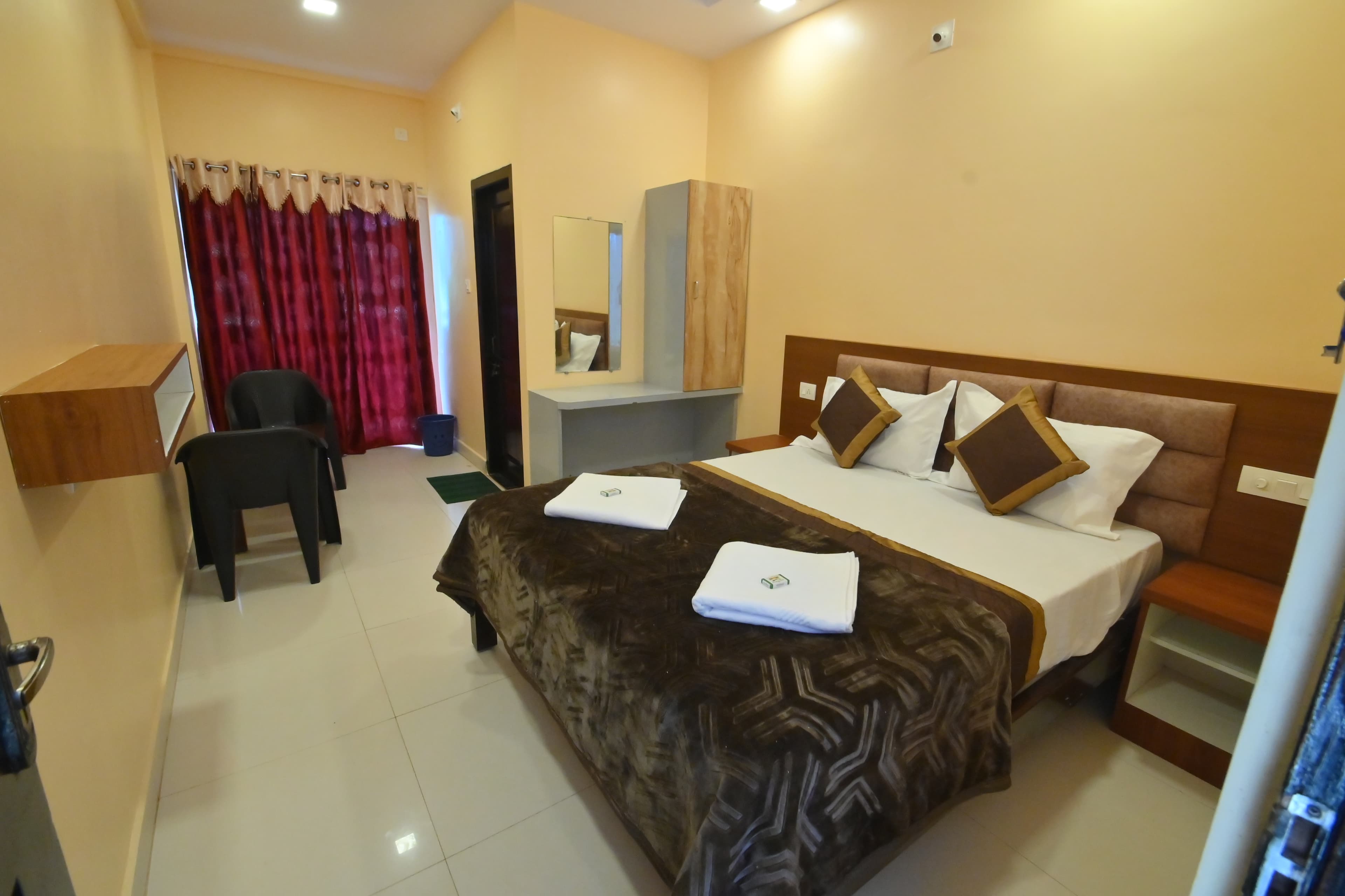 Elegant room at KVK Beach Residency